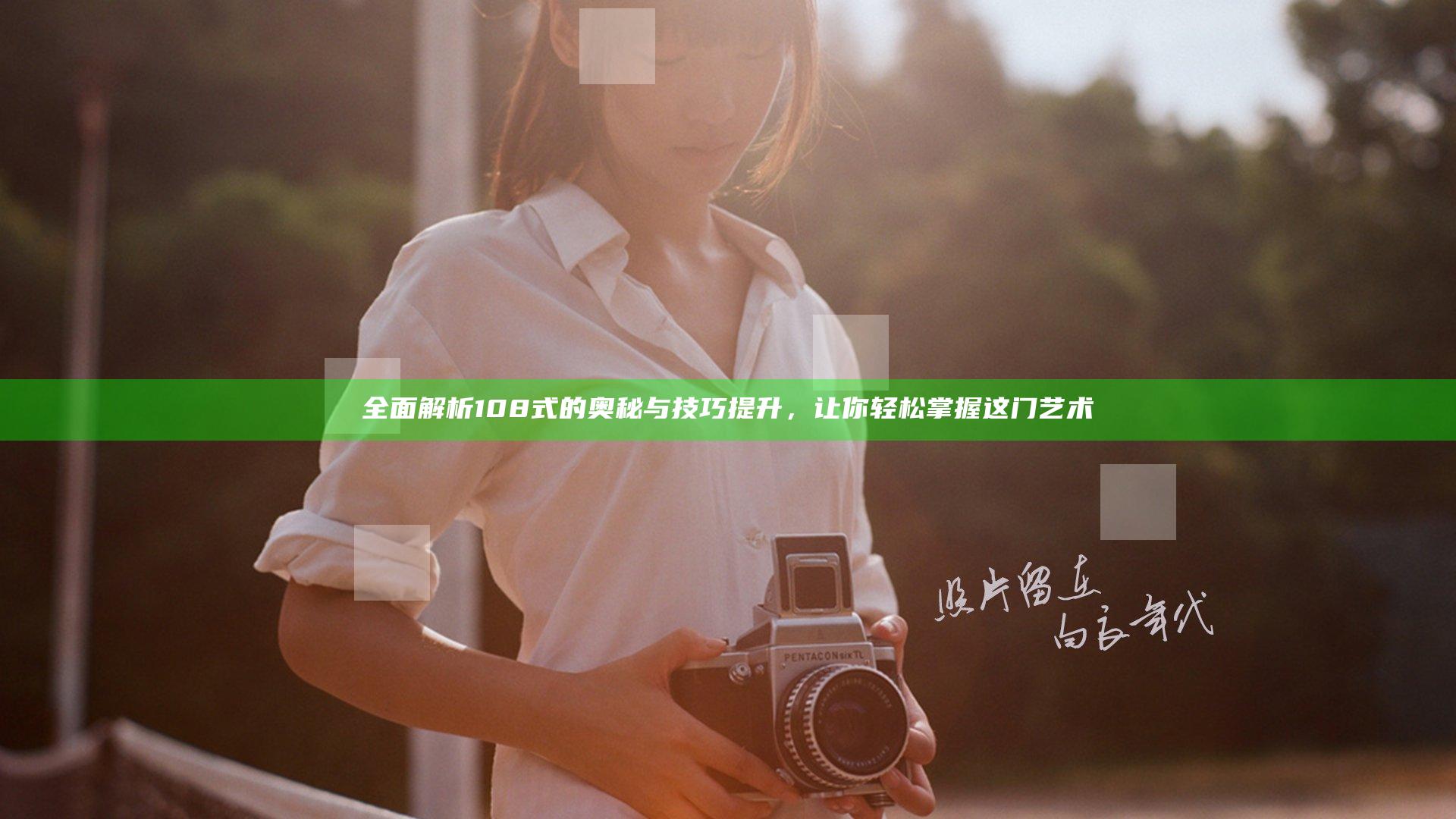 全面解析108式的奥秘与技巧提升，让你轻松掌握这门艺术